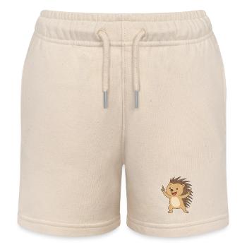Dancing Spiked Hero - Kids Organic Sweat Shorts by Stanley/Stella - soft Ecru - Front