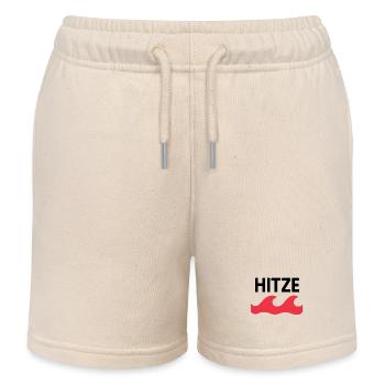 Hitzewelle – Sommer am Limit - Kinder Organic Joggingshorts Mini Bolter von Stanley/Stella - Natur - Vorne