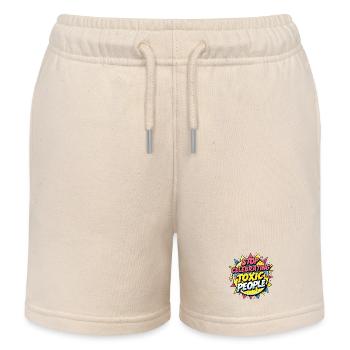 Stop Celebrating Toxic People - Kinder Organic Joggingshorts Mini Bolter von Stanley/Stella - Natur - Vorne