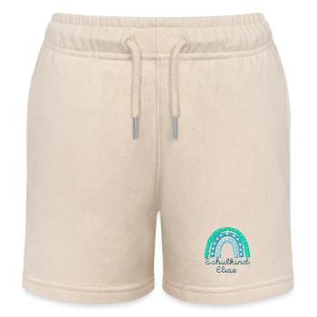 SCHULANFANG SCHULKIND ELIAS - Kinder Organic Joggingshorts Mini Bolter von Stanley/Stella - Natur - Vorne