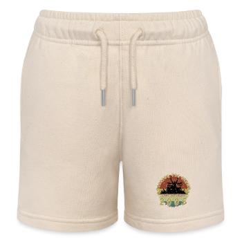 20th Birthday Rocking the Crowd DRM 09/2005 - Kids Organic Sweat Shorts by Stanley/Stella - soft Ecru - Front