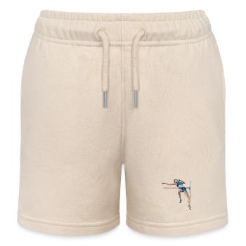 High jump - Kids Organic Sweat Shorts by Stanley/Stella - soft Ecru - Front
