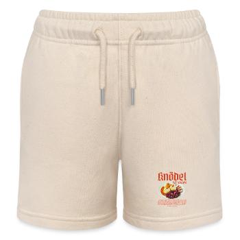 Knödel Season – Traditionelles deutsches Essen - Kinder Organic Joggingshorts Mini Bolter von Stanley/Stella - Natur - Vorne