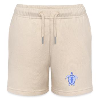 Tortue - Short de jogging enfant bio Stanley/Stella - écru doux - Devant