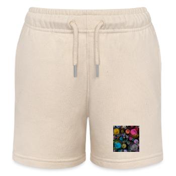 Peinture - Short de jogging enfant bio Stanley/Stella - écru doux - Devant