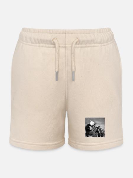 Band of Horses - Kinder Organic Joggingshorts Mini Bolter von Stanley/Stella - Natur