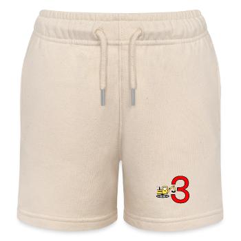 Bagger - Kinder Organic Joggingshorts Mini Bolter von Stanley/Stella - Natur - Vorne