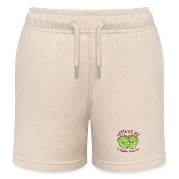 Salat Liebesduo Forever - Kinder Organic Joggingshorts Mini Bolter von Stanley/Stella - Natur - Vorne