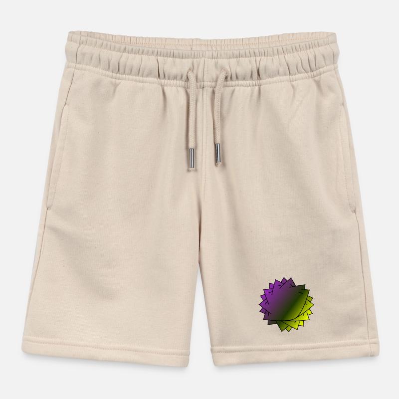Gradient Leaf Spirale Kinder Organic Joggingshorts Mini Bolter von Stanley/Stella