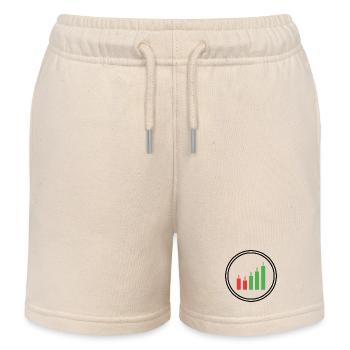 Wachstum & Erfolg | Finanzen & Aktien Chart - Kinder Organic Joggingshorts Mini Bolter von Stanley/Stella - Natur - Vorne