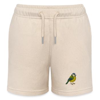 Le bleu au naturel - Short de jogging enfant bio Stanley/Stella - écru doux - Devant
