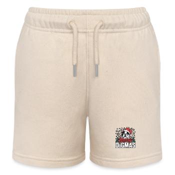 Merry Dogmas Bulldog - Kinder Organic Joggingshorts Mini Bolter von Stanley/Stella - Natur - Vorne