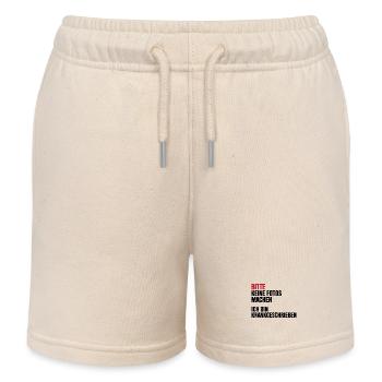 Please do not take photos, I am on sick leave - Kids Organic Sweat Shorts by Stanley/Stella - soft Ecru - Front