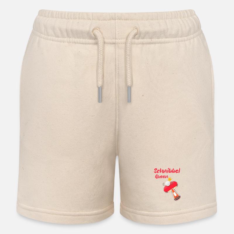 Ping-pong - Short de jogging enfant bio Stanley/Stella - écru doux