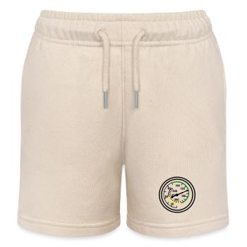 Indicateur de vitesse - Short de jogging enfant bio Stanley/Stella - écru doux - Devant