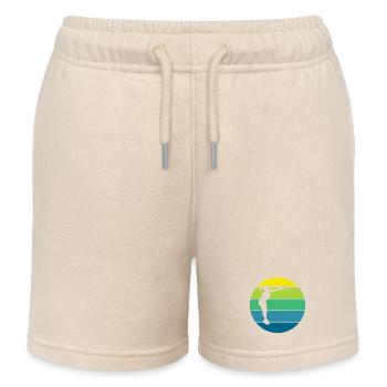 Tennis - Kinder Organic Joggingshorts Mini Bolter von Stanley/Stella - Natur - Vorne