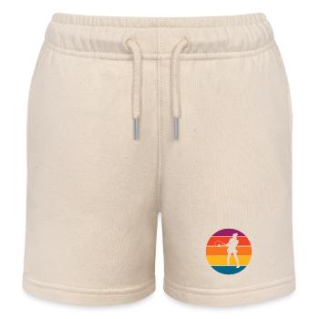Tennis - Kids Organic Sweat Shorts by Stanley/Stella - soft Ecru - Front