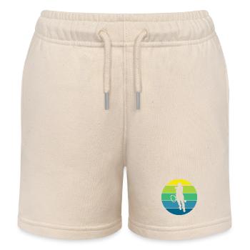 Tennis - Kinder Organic Joggingshorts Mini Bolter von Stanley/Stella - Natur - Vorne