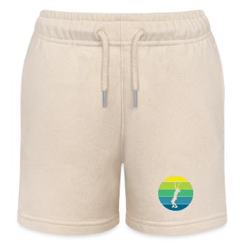 Tennis - Kinder Organic Joggingshorts Mini Bolter von Stanley/Stella - Natur - Vorne