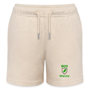 ECO Warrior. Green Mindset, Ökologiee first - Kinder Organic Joggingshorts Mini Bolter von Stanley/Stella - Natur - Vorne