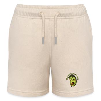 Avocado Schicksal Guacamole Meme - Kinder Organic Joggingshorts Mini Bolter von Stanley/Stella - Natur - Vorne