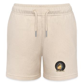 nature champi - Short de jogging enfant bio Stanley/Stella - écru doux - Devant