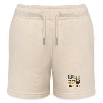 Das Leben als Kräuterkundige ist ein Chaos für diesen Profi - Kinder Organic Joggingshorts Mini Bolter von Stanley/Stella - Natur - Vorne