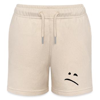 Triste - Short de jogging enfant bio Stanley/Stella - écru doux - Devant