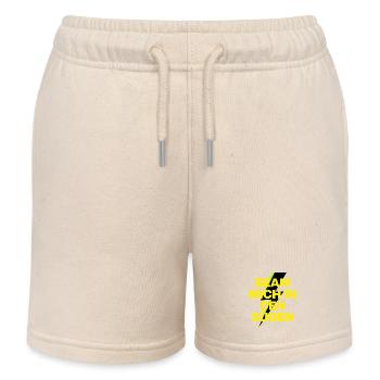 BEAM MICH IN DEN SÜDEN, MALLE CALLING! URLAUB JGA - Kinder Organic Joggingshorts Mini Bolter von Stanley/Stella - Natur - Vorne