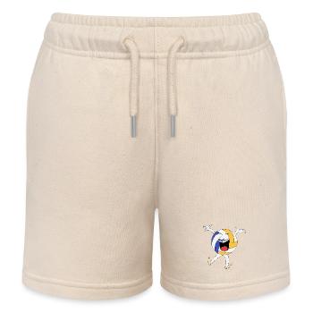 Volley Cheer Maskottchen - Kinder Organic Joggingshorts Mini Bolter von Stanley/Stella - Natur - Vorne