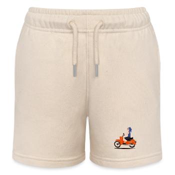 MOD DELNJOSERBOWKA - Short de jogging enfant bio Stanley/Stella - écru doux - Devant
