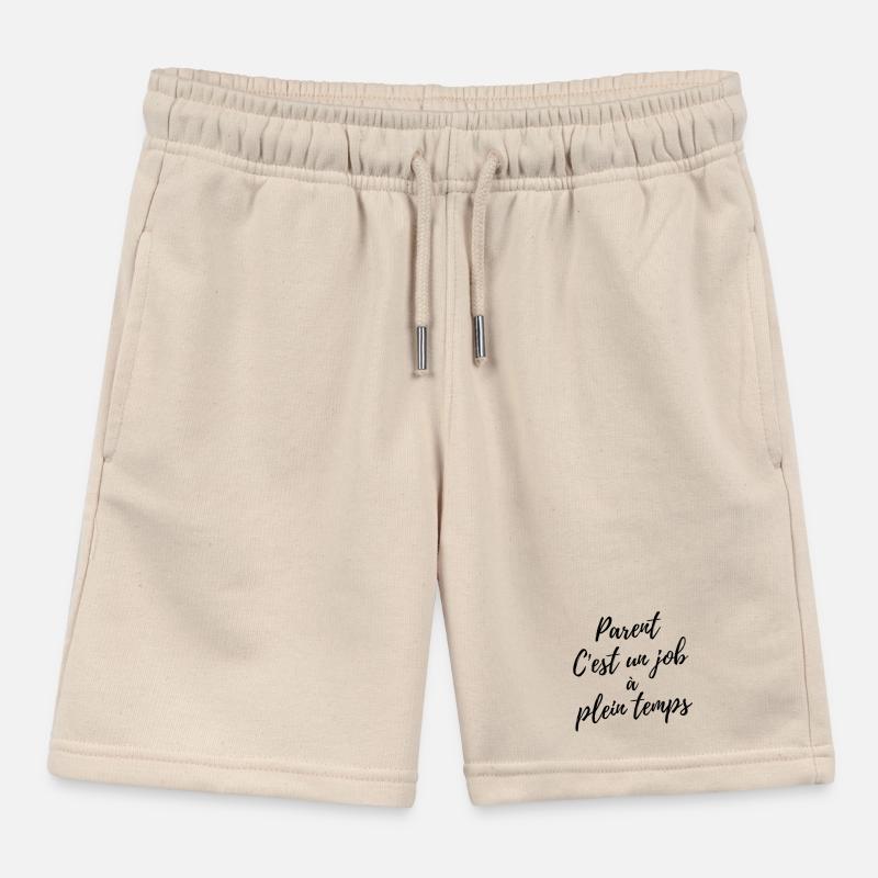 Elternschaft ist ein Vollzeitberuf Kinder Organic Joggingshorts Mini Bolter von Stanley/Stella
