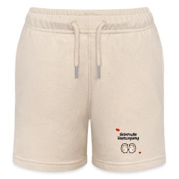 Danke Pflege Umsorgung - Kinder Organic Joggingshorts Mini Bolter von Stanley/Stella - Natur - Vorne