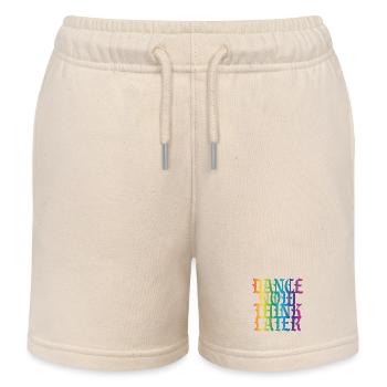 Dance now think later - Kinder Organic Joggingshorts Mini Bolter von Stanley/Stella - Natur - Vorne