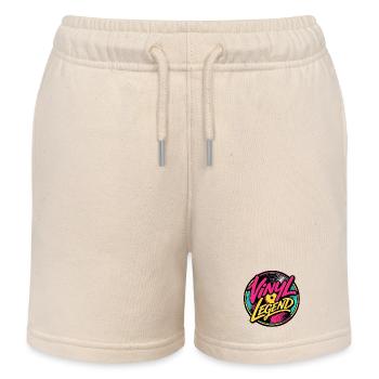 Vinyl Legend - Kinder Organic Joggingshorts Mini Bolter von Stanley/Stella - Natur - Vorne