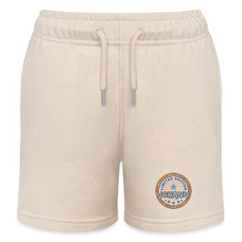 Cadeau pour Johann - Short de jogging enfant bio Stanley/Stella - écru doux - Devant