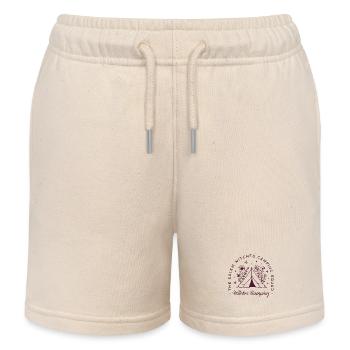 Hexen-Camping-Hexen-Camp-Ausflug - Kinder Organic Joggingshorts Mini Bolter von Stanley/Stella - Natur - Vorne