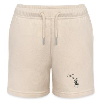 Nö! Ameise – Kleiner Fleißkönig macht Pause - Kinder Organic Joggingshorts Mini Bolter von Stanley/Stella - Natur - Vorne