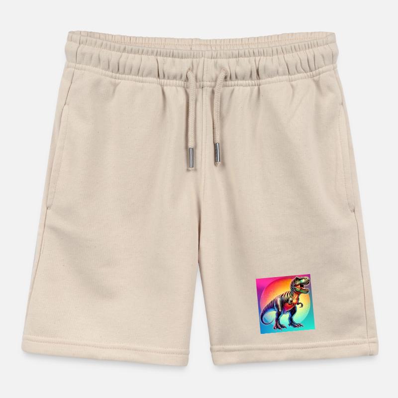 dinosaur Kids Organic Sweat Shorts by Stanley/Stella