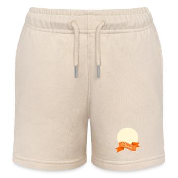 Braut Schleife - Kinder Organic Joggingshorts Mini Bolter von Stanley/Stella - Natur - Vorne