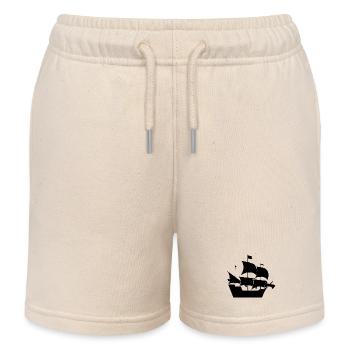 Segeln - Kinder Organic Joggingshorts Mini Bolter von Stanley/Stella - Natur - Vorne