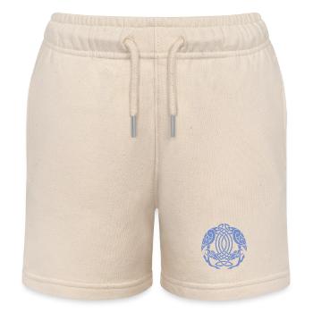 Nœud de l’Aigle Celtique - Short de jogging enfant bio Stanley/Stella - écru doux - Devant