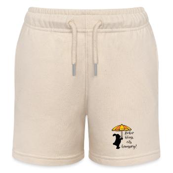 Sommer Sonnenschutz Sonnenschirm - Kinder Organic Joggingshorts Mini Bolter von Stanley/Stella - Natur - Vorne