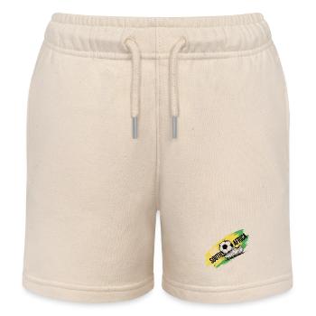 Südafrika Fußballtrikot Südafrika Fußball - Kinder Organic Joggingshorts Mini Bolter von Stanley/Stella - Natur - Vorne