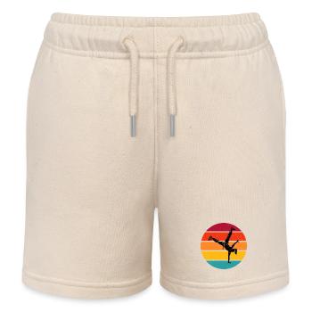 Breakdance Geschenkidee für eine Hip-Hop-Tänzerin - Kinder Organic Joggingshorts Mini Bolter von Stanley/Stella - Natur - Vorne