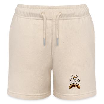 Lizard Brain Eidechse Profil Gehirn Psychologie - Kinder Organic Joggingshorts Mini Bolter von Stanley/Stella - Natur - Vorne