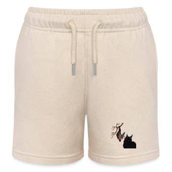 Flaus & Freitag - Kinder Organic Joggingshorts Mini Bolter von Stanley/Stella - Natur - Vorne