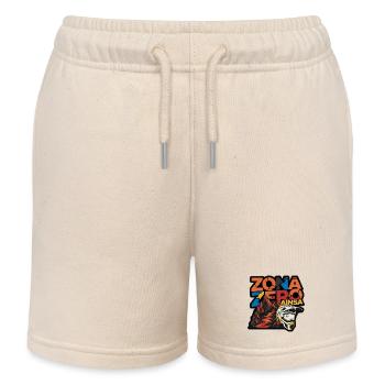 Zona Zero Aínsa MTB Neo-Brutalism Helmet - Kids Organic Sweat Shorts by Stanley/Stella - soft Ecru - Front