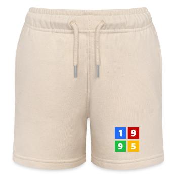 1995 - Kinder Organic Joggingshorts Mini Bolter von Stanley/Stella - Natur - Vorne
