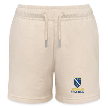 Jedna si Jedina Bosna i Hercegovina - Kinder Organic Joggingshorts Mini Bolter von Stanley/Stella - Natur - Vorne